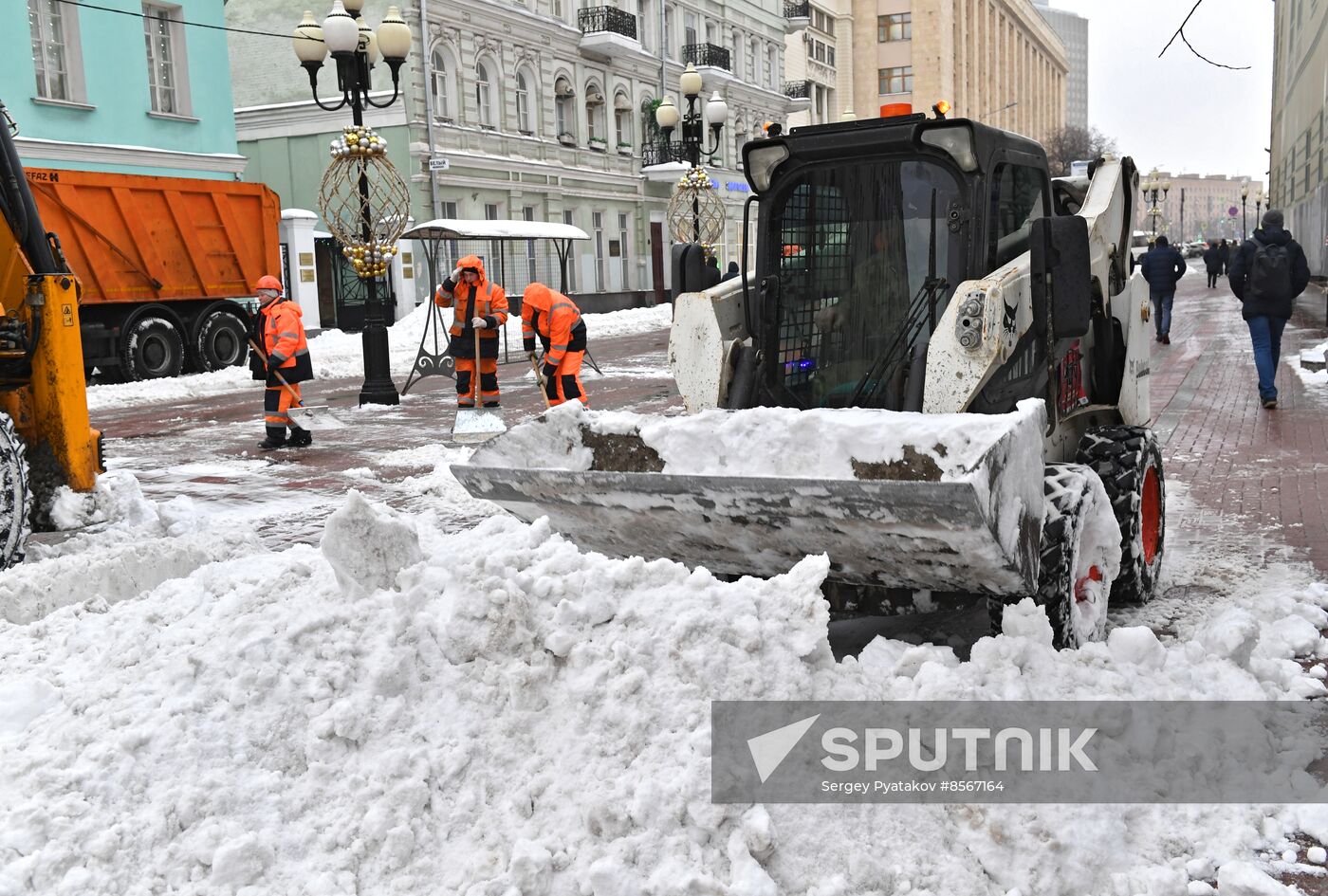 Russia Weather Snowfall