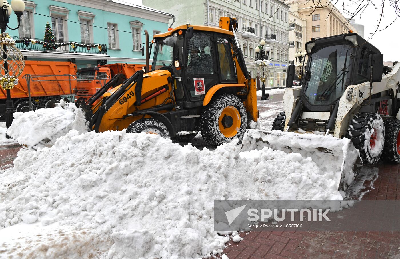 Russia Weather Snowfall