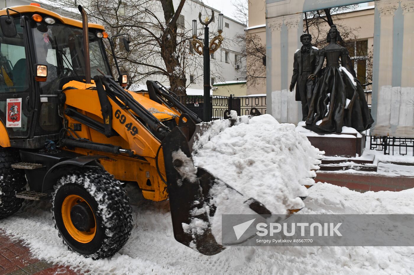 Russia Weather Snowfall