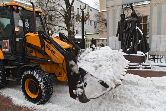 Russia Weather Snowfall