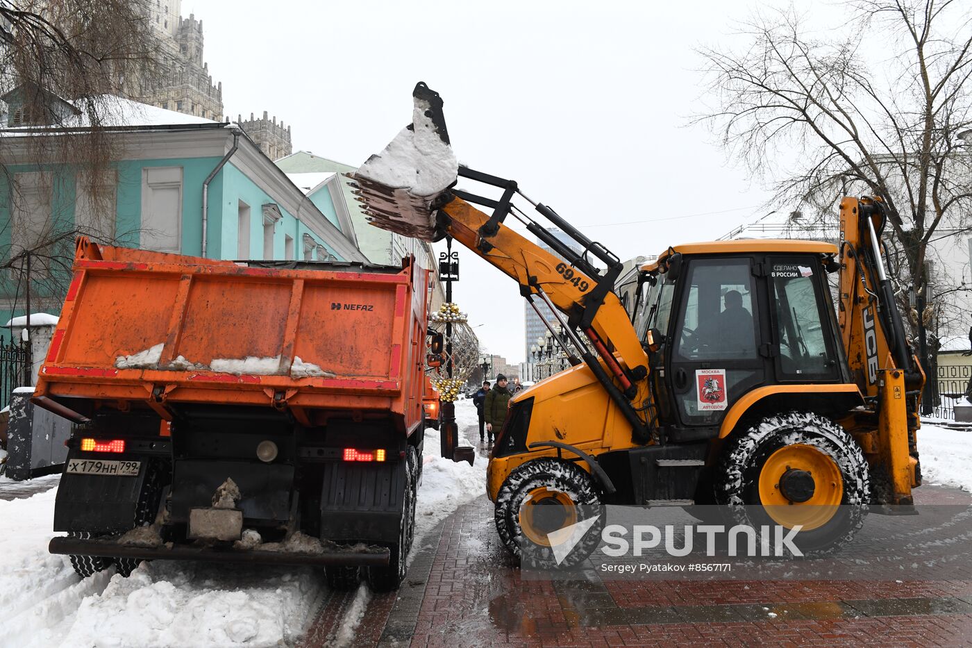 Russia Weather Snowfall