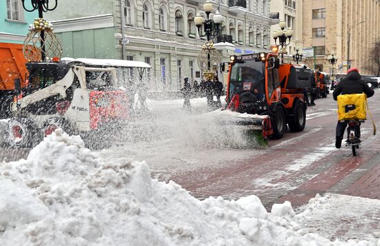 Russia Weather Snowfall