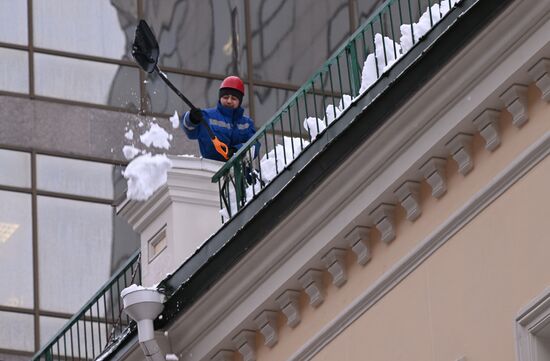 Russia Weather Snowfall