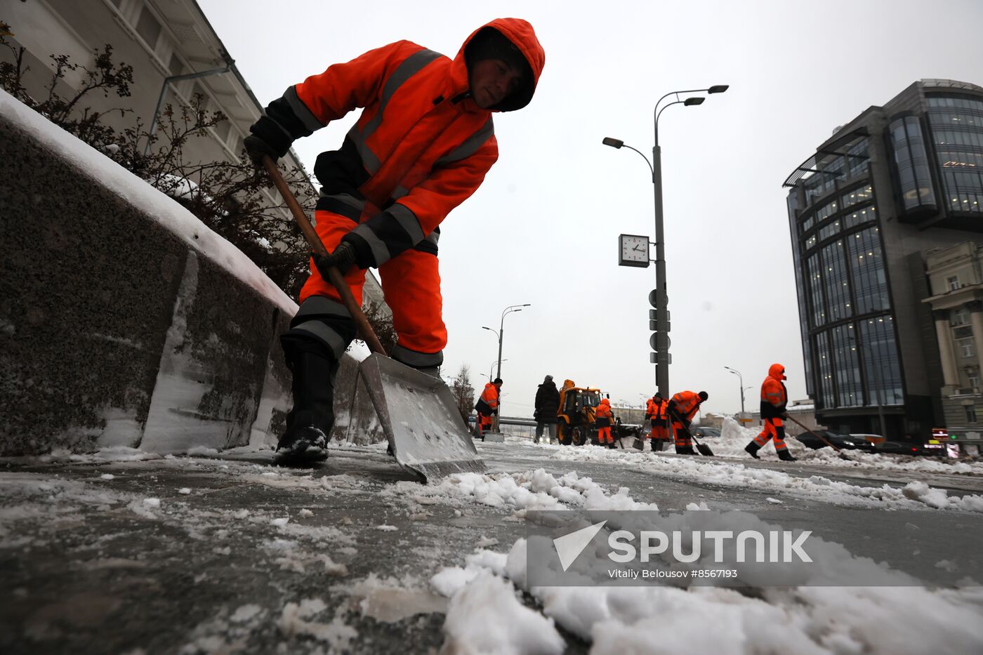 Russia Weather Snowfall