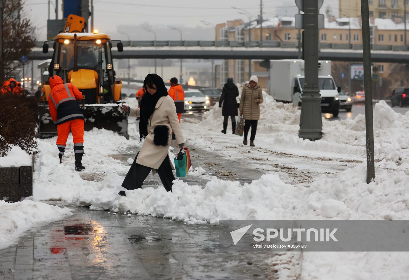 Russia Weather Snowfall