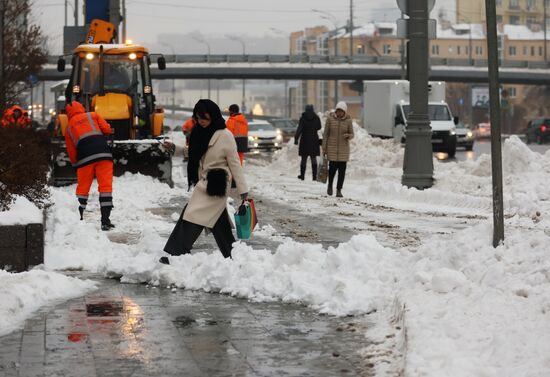 Russia Weather Snowfall