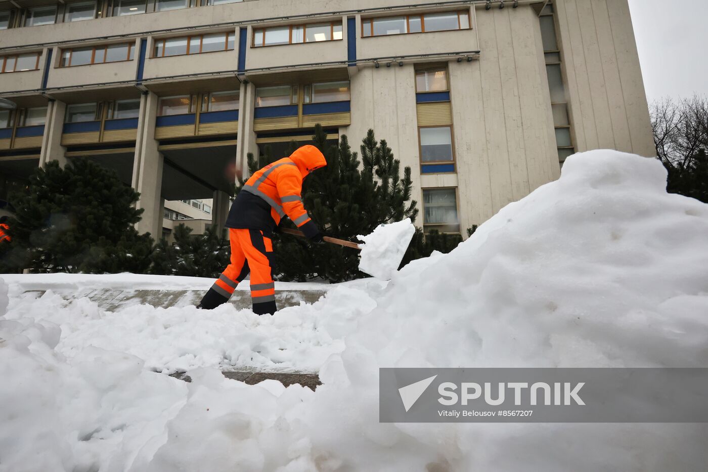 Russia Weather Snowfall