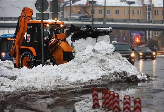 Russia Weather Snowfall