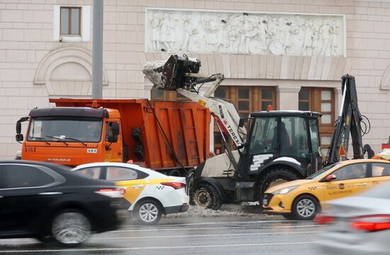 Russia Weather Snowfall