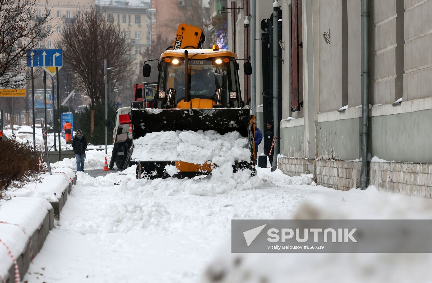 Russia Weather Snowfall