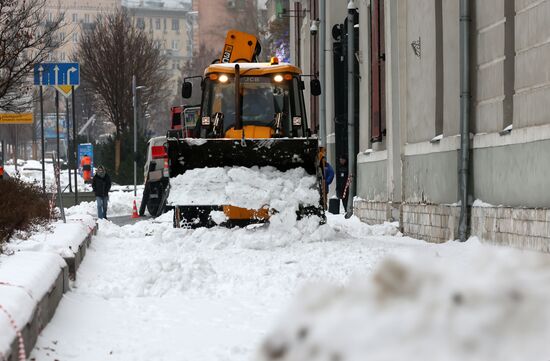 Russia Weather Snowfall