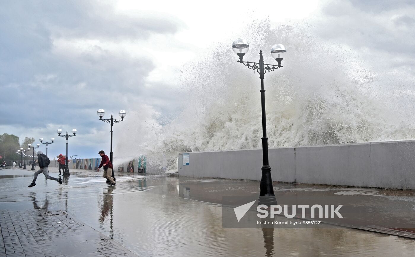 Russia Weather Storm