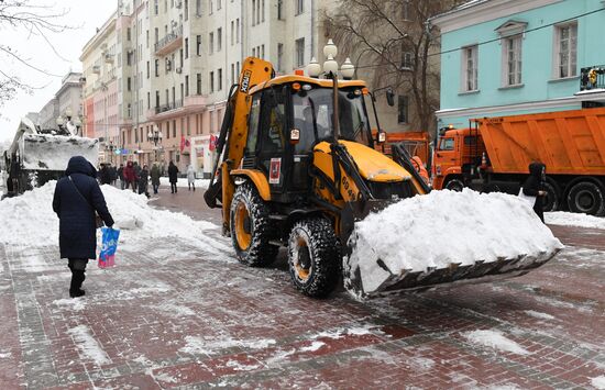Russia Weather Snowfall