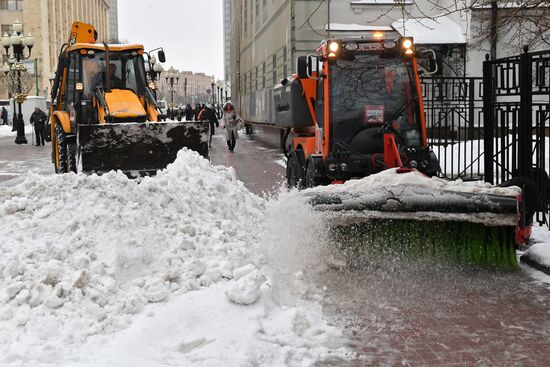 Russia Weather Snowfall