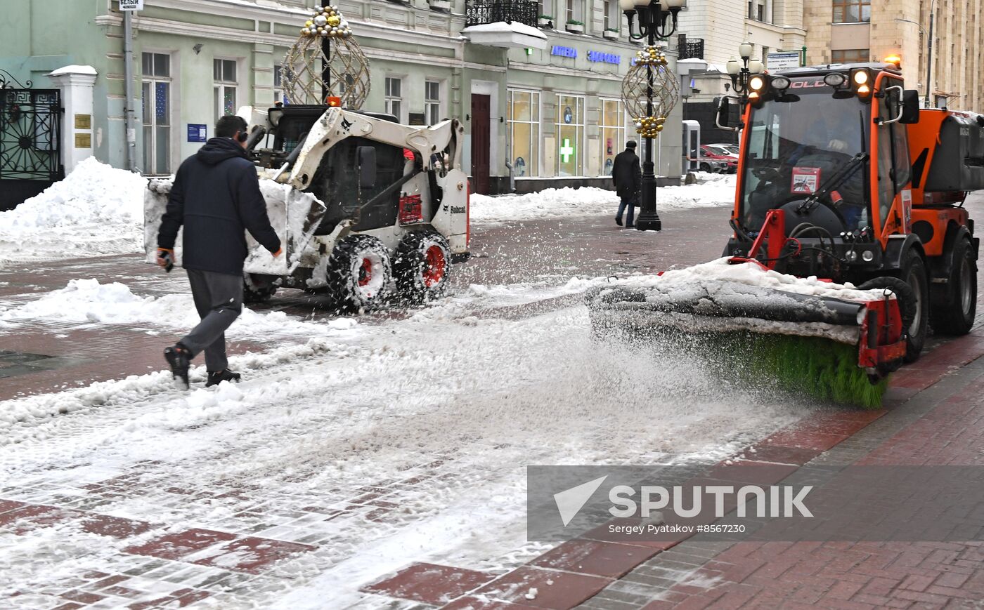 Russia Weather Snowfall