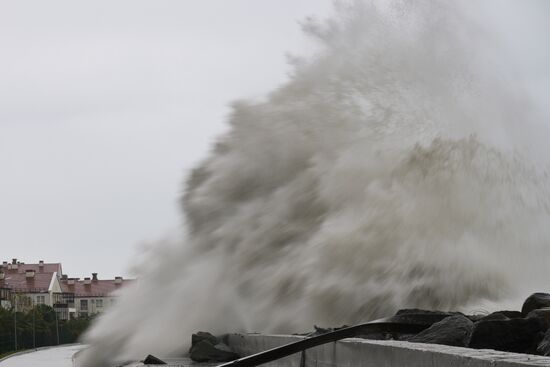 Russia Weather Storm