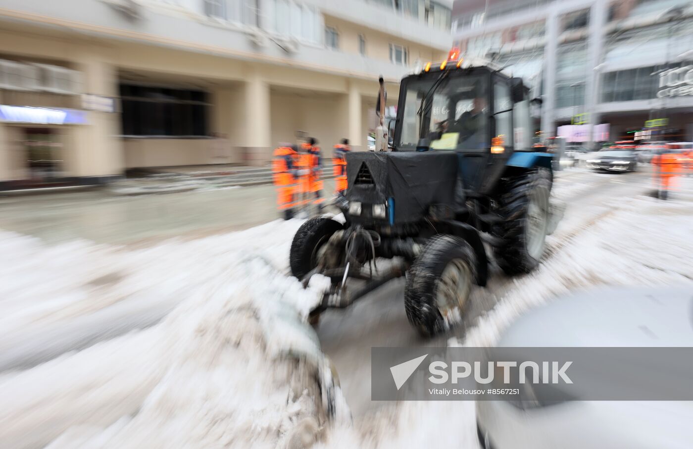 Russia Weather Snowfall