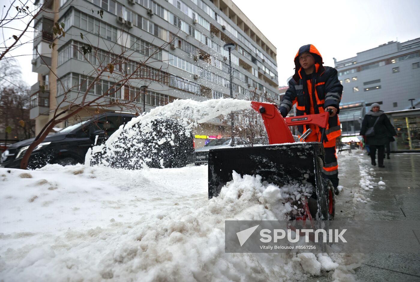 Russia Weather Snowfall