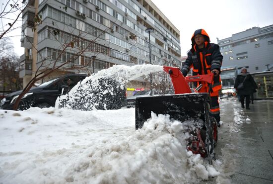 Russia Weather Snowfall