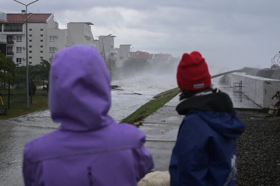 Russia Weather Storm