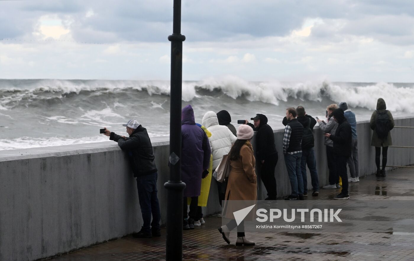 Russia Weather Storm