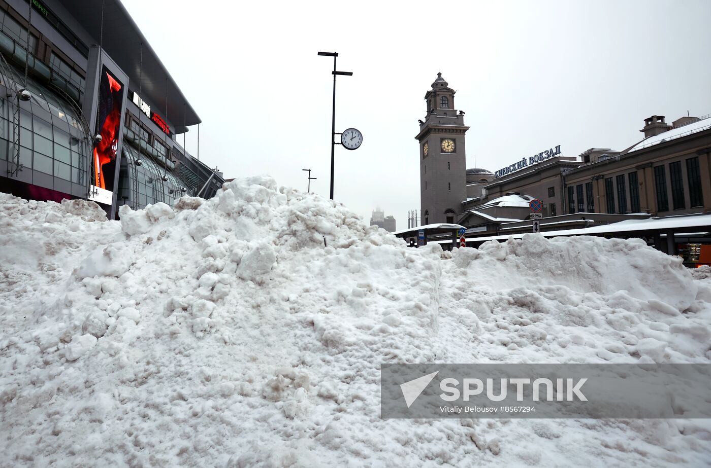 Russia Weather Snowfall