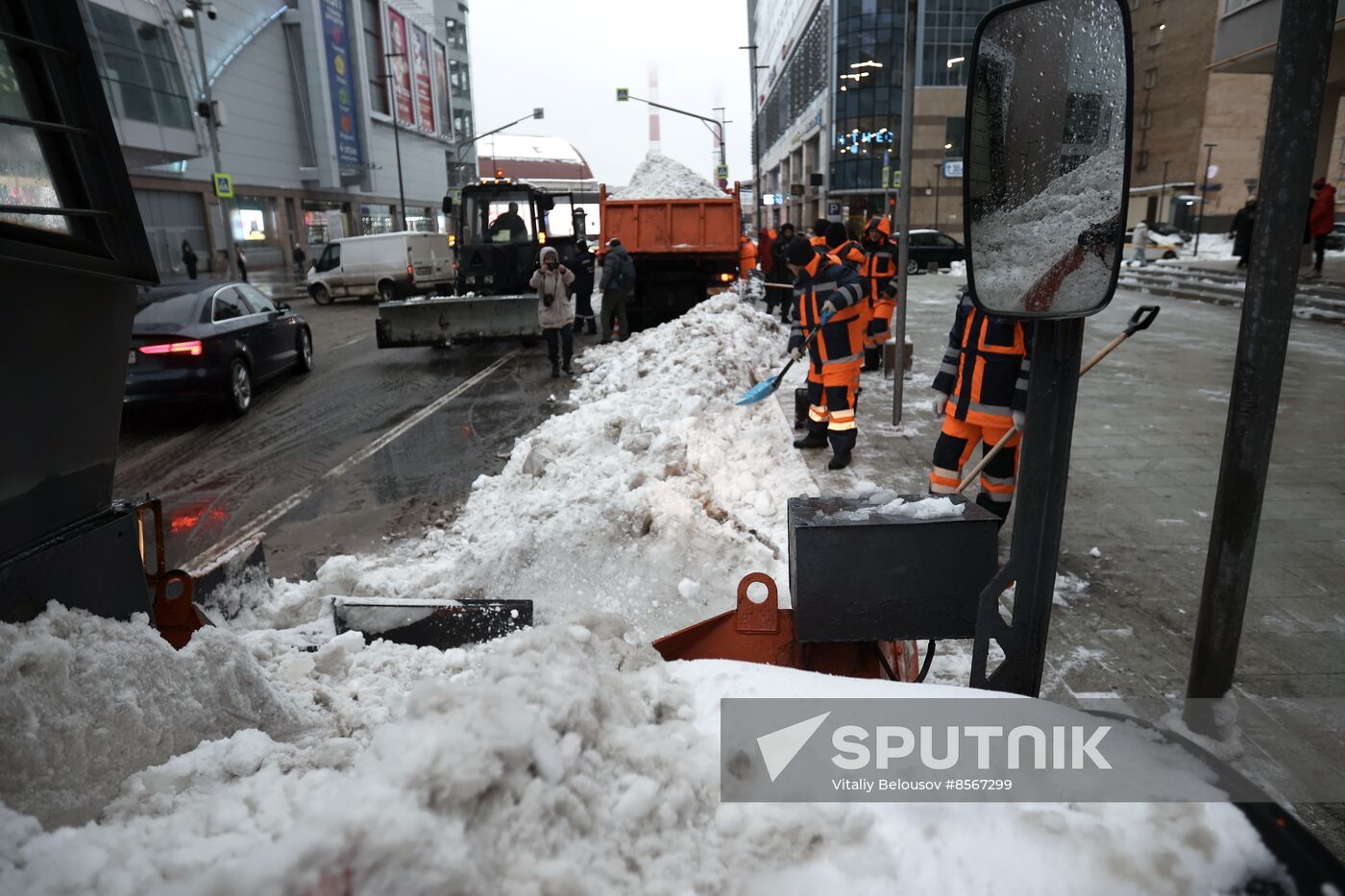 Russia Weather Snowfall