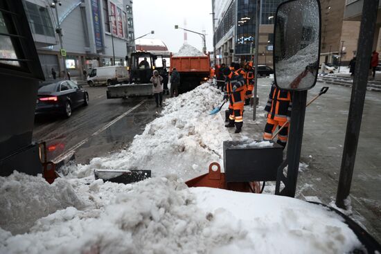 Russia Weather Snowfall