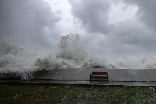 Russia Weather Storm