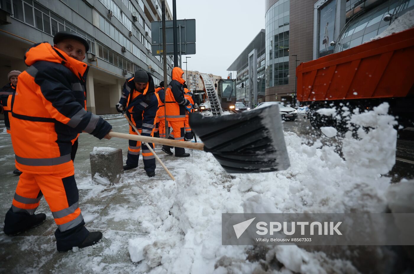 Russia Weather Snowfall