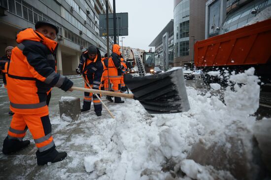 Russia Weather Snowfall