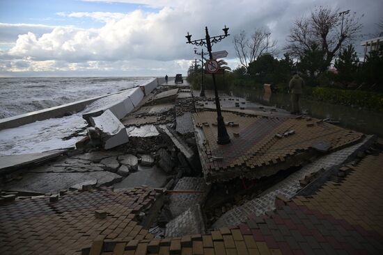 Russia Weather Storm