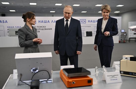 Russia Putin Young Scientists Congress