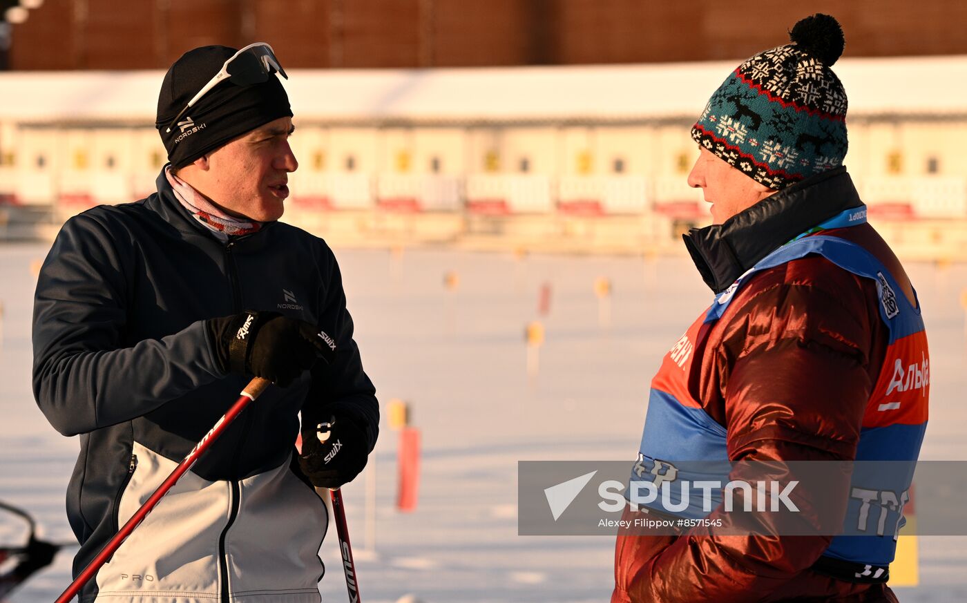 Russia Biathlon Cup Training