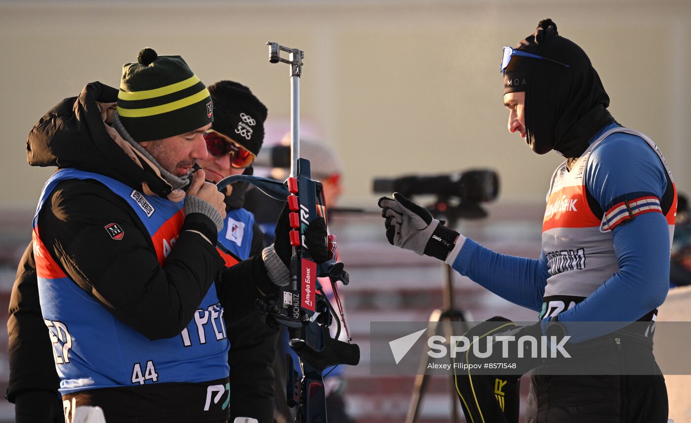 Russia Biathlon Cup Training