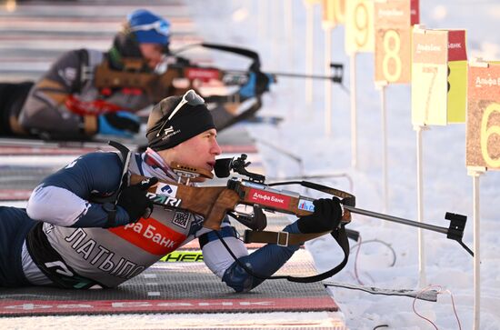 Russia Biathlon Cup Training