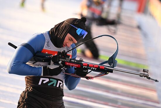 Russia Biathlon Cup Training