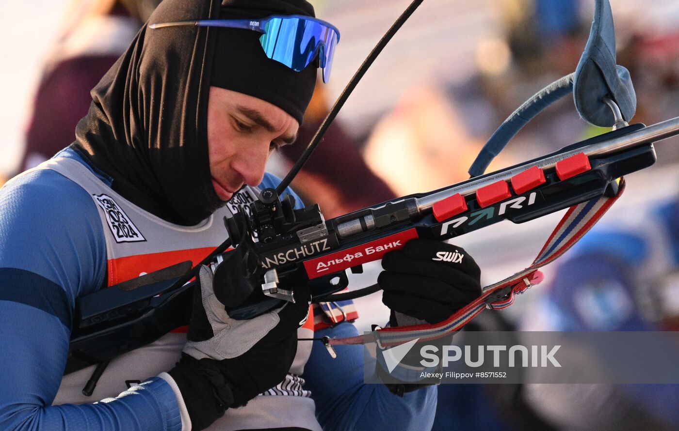 Russia Biathlon Cup Training