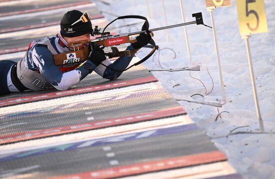 Russia Biathlon Cup Training