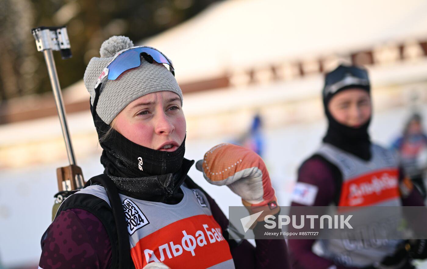 Russia Biathlon Cup Training