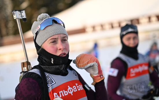 Russia Biathlon Cup Training