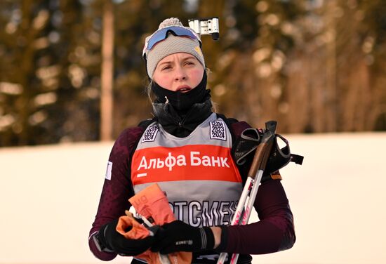 Russia Biathlon Cup Training