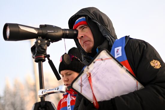 Russia Biathlon Cup Training