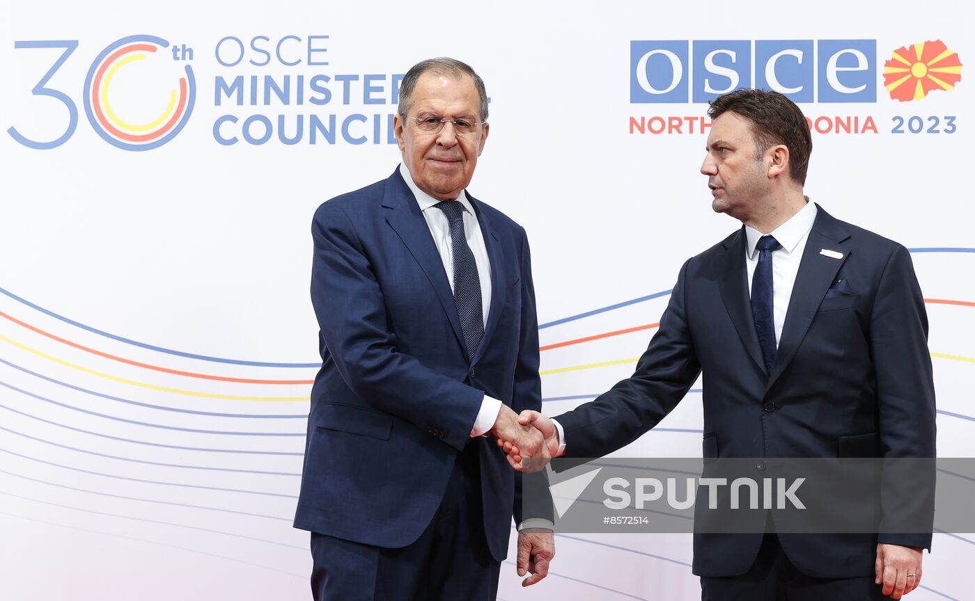 North Macedonia OSCE Ministerial Council
