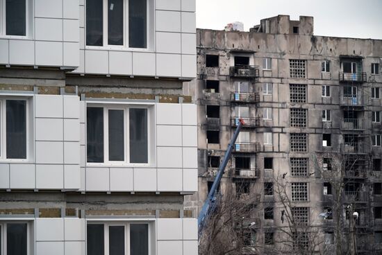 Russia DPR Construction