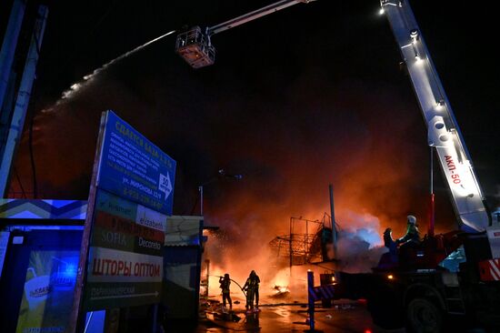 Russia Clothing Market Fire