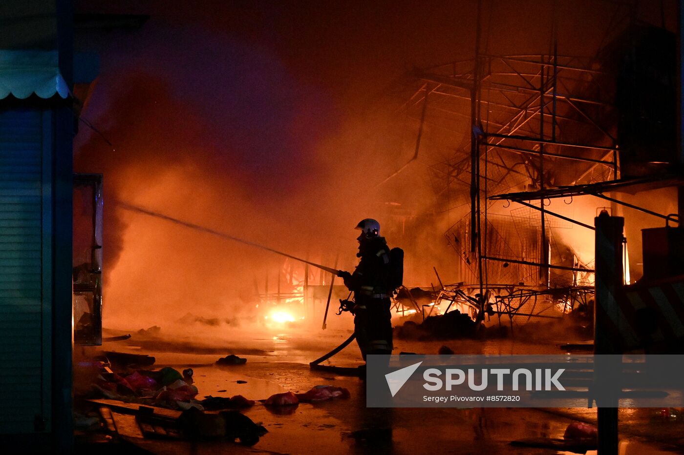 Russia Clothing Market Fire