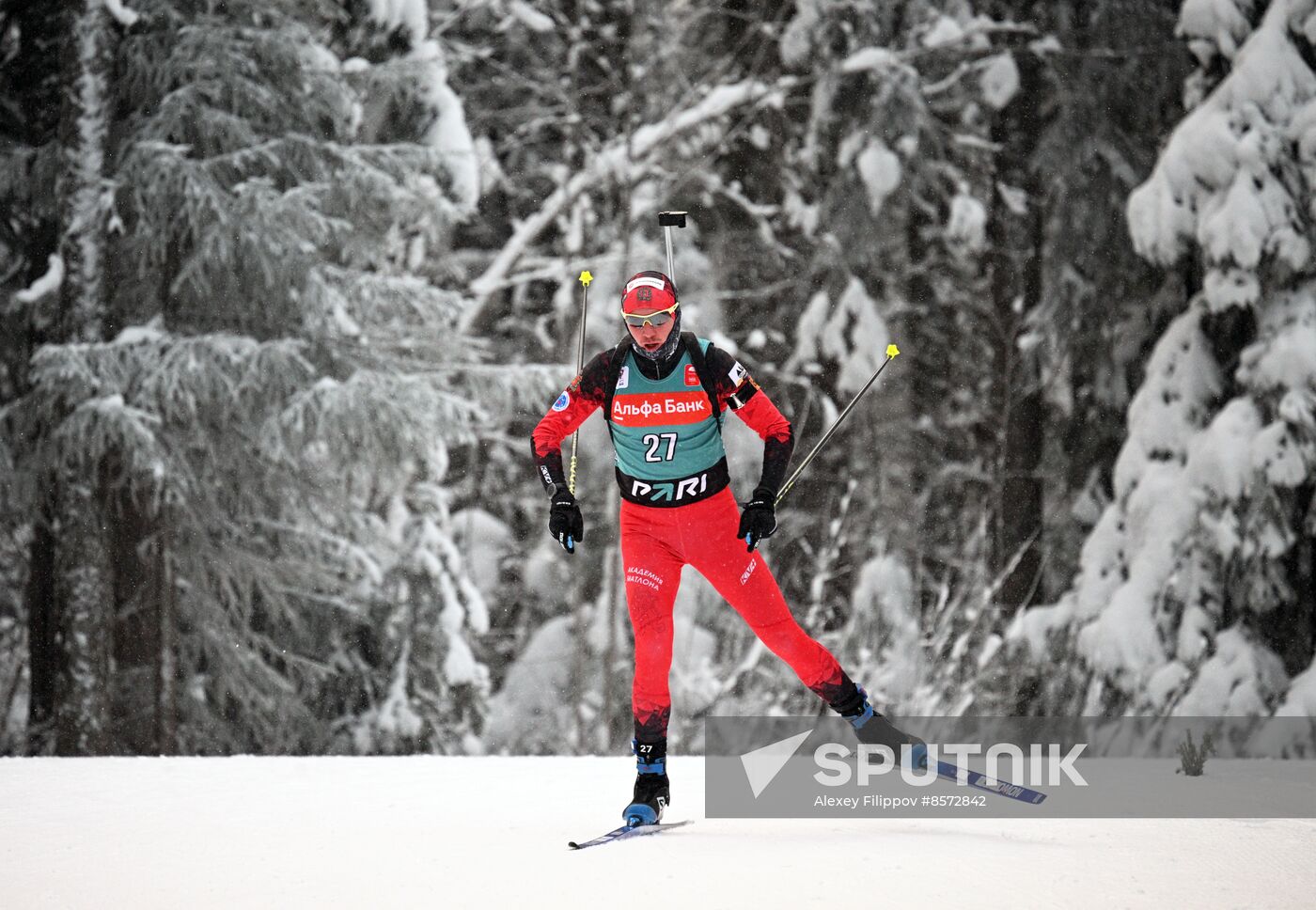 Russia Biathlon Cup Men Sprint