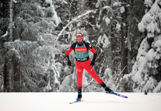 Russia Biathlon Cup Men Sprint