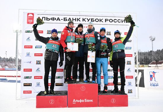 Russia Biathlon Cup Men Sprint